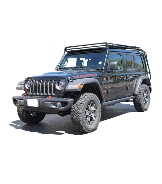 Load image into Gallery viewer, jeep jlu jl 4door gobi roof rack rush process quicker faster sooner sky one touch