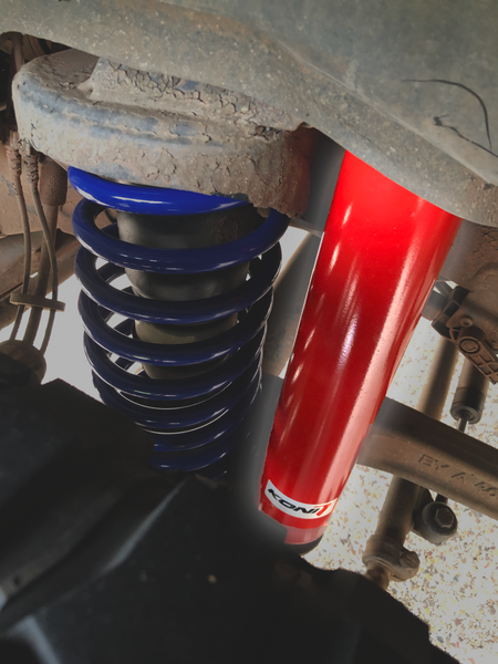 Load image into Gallery viewer, mercedes benz g wagon koni raid shocks suspension system lift kit red comfortable softer durable