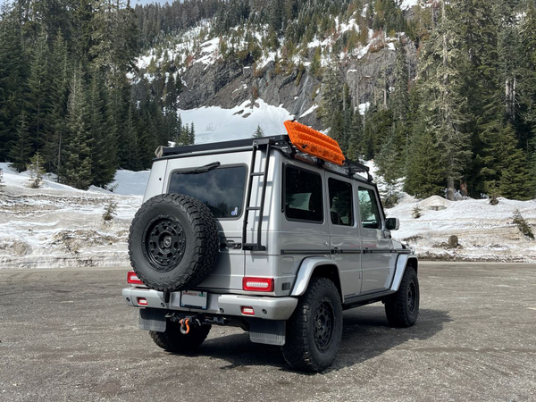 Load image into Gallery viewer, g wagon side steps rock sliders side protection double sill protection rock slider side step ORC