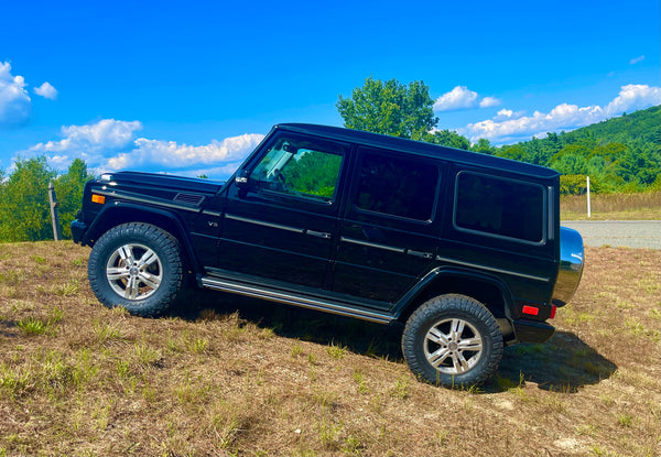 Load image into Gallery viewer, mercedes g wagon 40mm coil spring spacers g wagen g500 g550 g55 g63 AMG 2 inch lift gelandewagen g class 463 w463 jack wagon overlanding