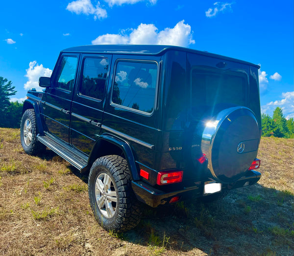 Load image into Gallery viewer, mercedes g wagon 40mm coil spring spacers g wagen g500 g550 g55 g63 AMG 2 inch lift gelandewagen g class 463 w463 jack wagon overlanding