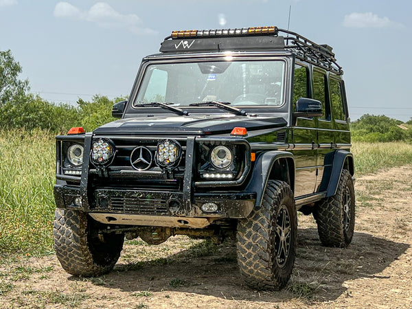 Load image into Gallery viewer, mercedes g wagon amg style fender flares wider fender flares g500 g55 g550 g63 AMG