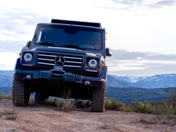 Load image into Gallery viewer, G Wagon off road winch Superwinch SX10SR for mercedes g wagon w463 g500 g55 g550 g63 amg