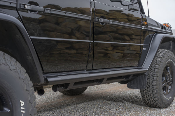 Load image into Gallery viewer, mercedes benz g wagon double sill protection rock slider side step ORC
