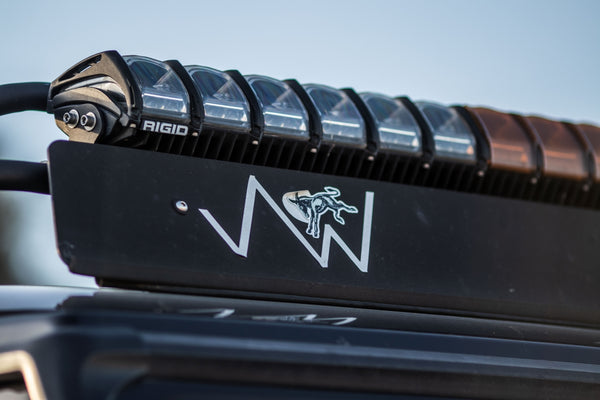 Load image into Gallery viewer, g wagon light bar rigid adapt 40 inch light bar brackets mercedes g wagon light bar roof rack