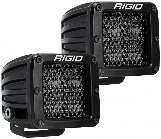 Rigid Industries D Series Pro Midnight Edition LED Pod Lights