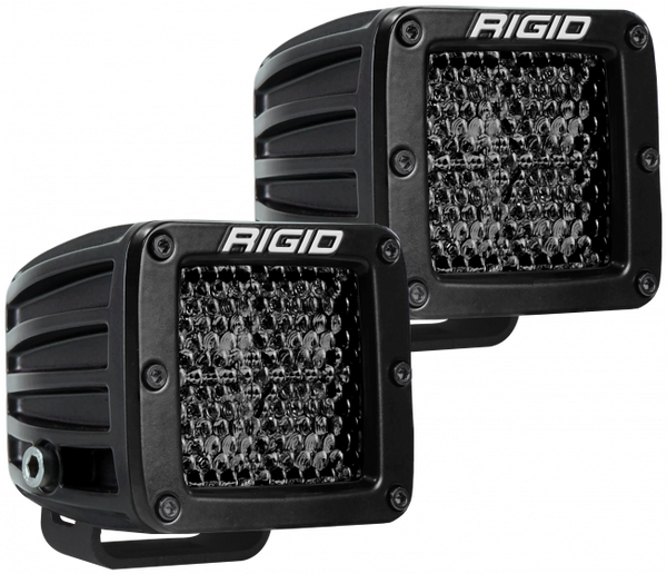 Load image into Gallery viewer, rigid industries d series pro midnight edition led pod light bar flood diffused surface mount flush mount