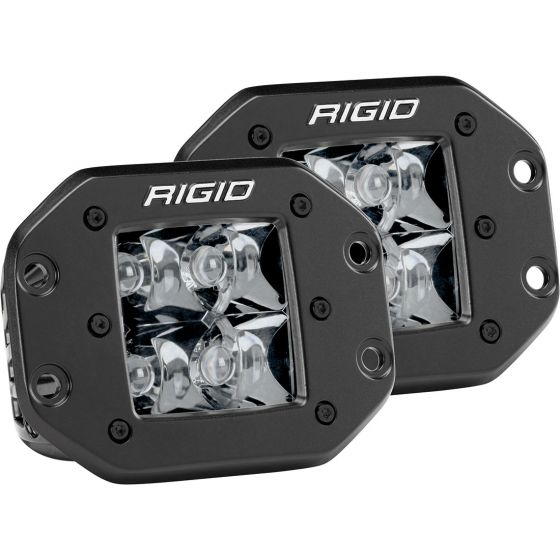 Load image into Gallery viewer, rigid industries d series pro midnight edition led pod light bar flood diffused surface mount flush mount
