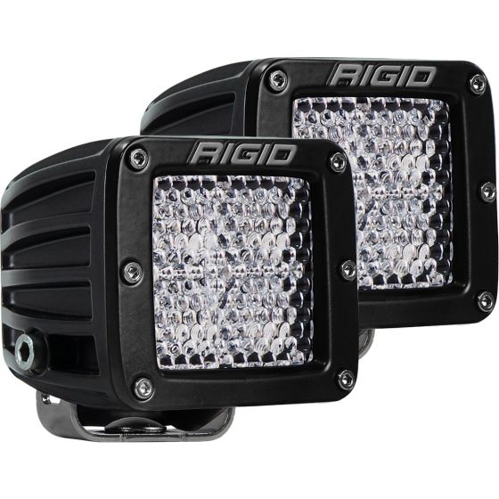 Load image into Gallery viewer, Rigid Industries D Series LED Flood Spot Diffused Light Bar Pod Surface Mount Flush Mount Heavy Duty