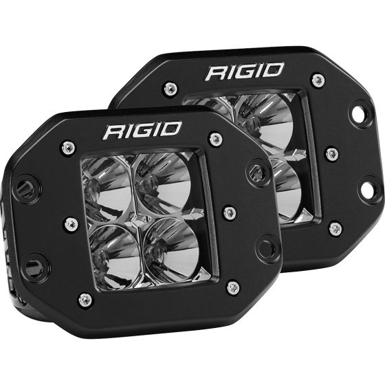 Load image into Gallery viewer, Rigid Industries D Series LED Flood Spot Diffused Light Bar Pod Surface Mount Flush Mount Heavy Duty