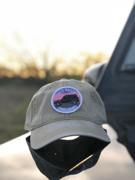 Load image into Gallery viewer, Jack Wagon Overlanding sunset patch hat
