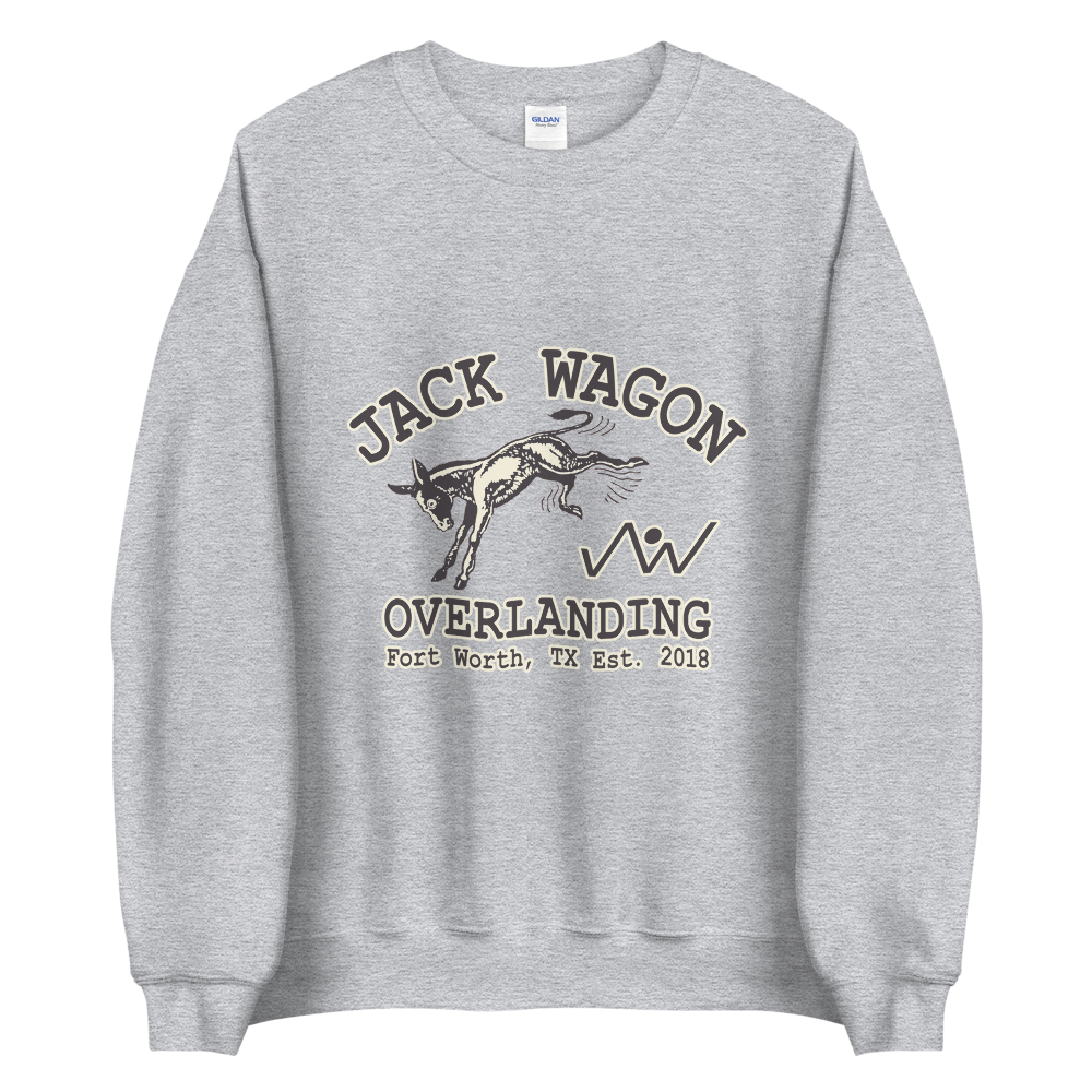 jack wagon overlanding buckin donkey sweatshirt merch g wagon parts g wagen accessories
