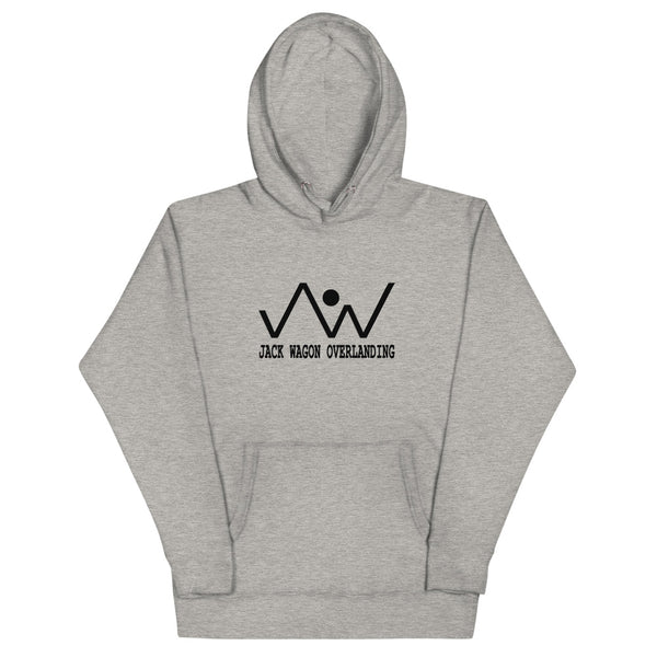 Load image into Gallery viewer, JWO "Mountain Logo" Unisex Hoodie (Black Lettering)