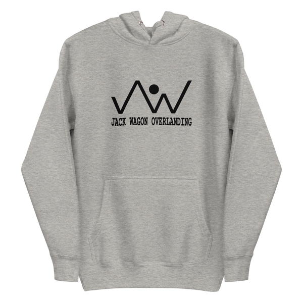 Load image into Gallery viewer, JWO "Mountain Logo" Unisex Hoodie (Black Lettering)