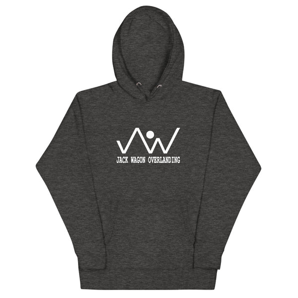 Load image into Gallery viewer, JWO "Mountain Logo" Unisex Hoodie (White Lettering)