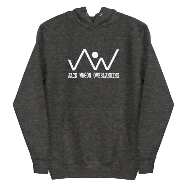 Load image into Gallery viewer, JWO "Mountain Logo" Unisex Hoodie (White Lettering)