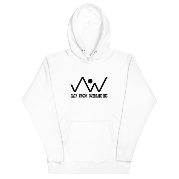Load image into Gallery viewer, JWO &quot;Mountain Logo&quot; Unisex Hoodie (Black Lettering)
