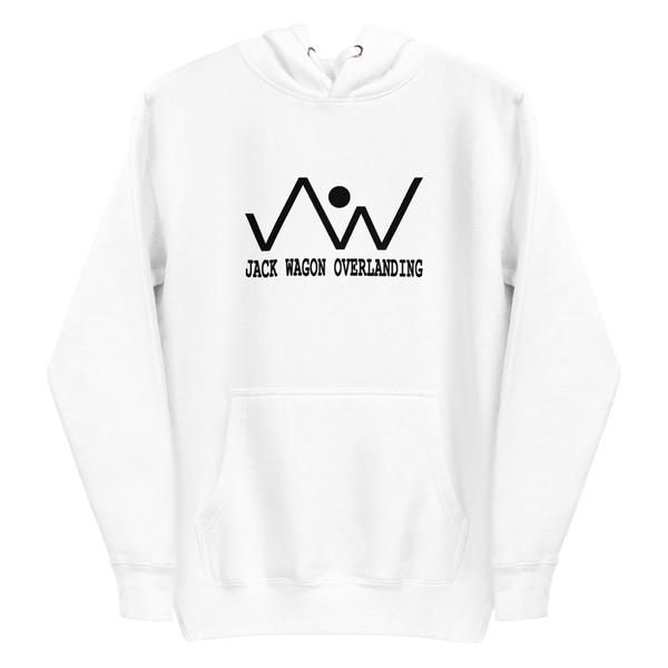 Load image into Gallery viewer, JWO &quot;Mountain Logo&quot; Unisex Hoodie (Black Lettering)

