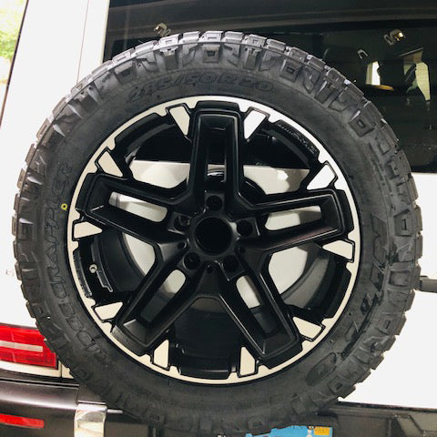 Load image into Gallery viewer, G Wagon Reverse Spare Tire Mount Flip Mount Mercedes Benz W463A MY 2019+ G550 G63 AMG