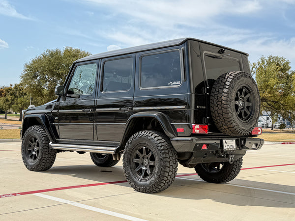 Load image into Gallery viewer, g wagon hd adjustable spare tire mount reverse flip spare tire reinforcement bracket 463 w463 g500 g550 g55 g63 amg
