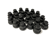 hutchinson nut cap short black 80168-1
