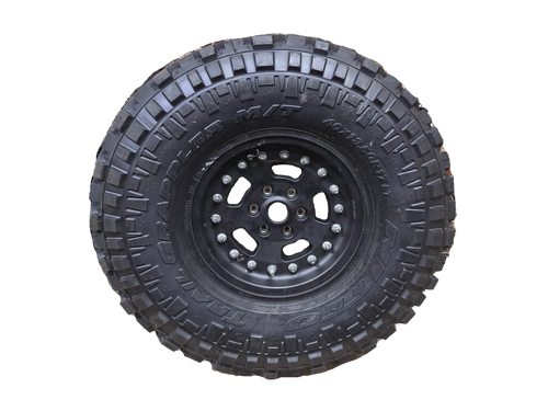 hutchinson rock monster 17 inch beadlock wheel ford bronco wa-2534 2534 6-on-5.5 17x8.5