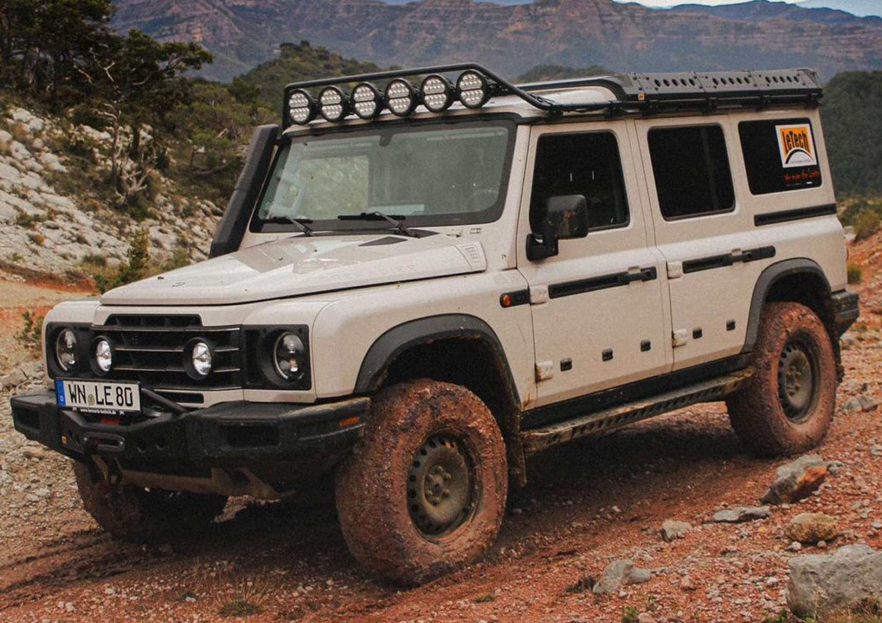 LeTech Roof Rack and Planking (for INEOS Grenadier) – Jack Wagon ...