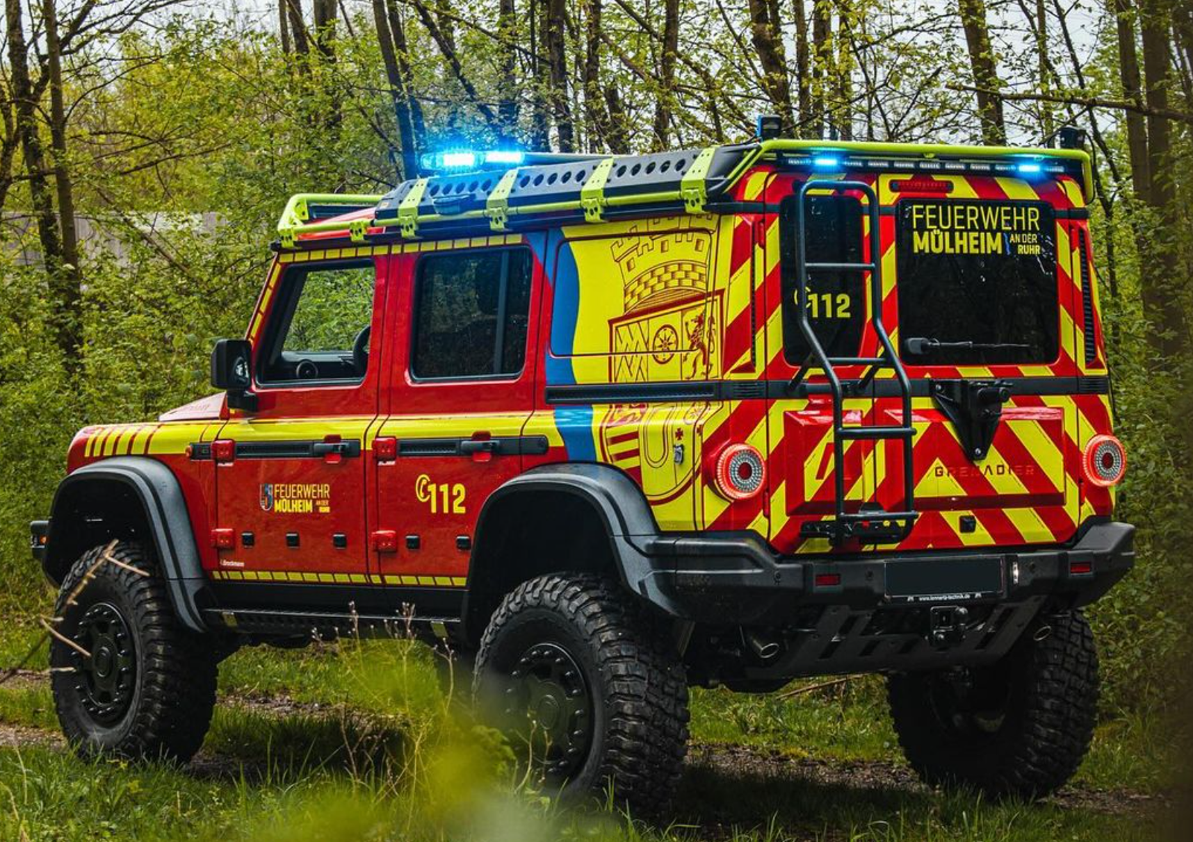 LeTech Multifunction Rear Ladder (for INEOS Grenadier) – Jack