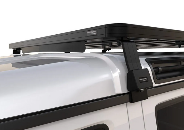 Load image into Gallery viewer, ineos grenadier roof rack front runner full length three quarter safari window open close ladder basket storage
