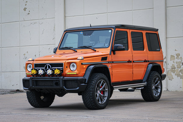 Load image into Gallery viewer, g63 front bumper cover brush guard removal bull bar trim light bar bracket
