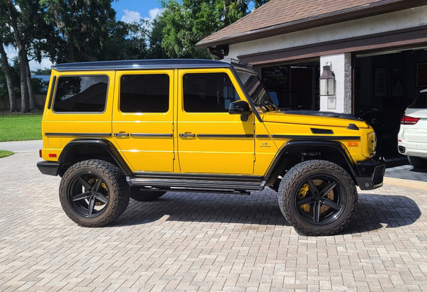 Load image into Gallery viewer, g wagon 4 inch lift kit 100mm lift kit for Mercedes G Wagon G Wagen Gelandewagen Jack Wagon Overlanding Suspension Mercedes Benz w463 w461 w460 G500 G550 G55 G63 AMG
