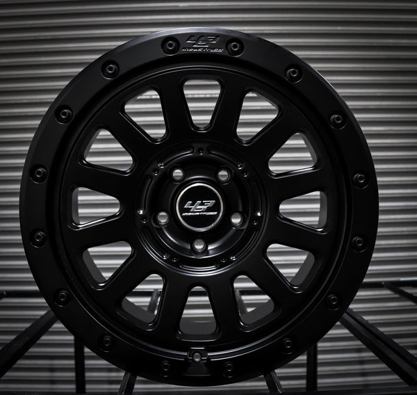 Load image into Gallery viewer, mercedes g wagon wheels 463 industries gc04 all black 20 inch wheels beadlock
