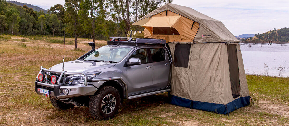arb roof top tent ARB Simpson III Roof Top Tent with Annex
