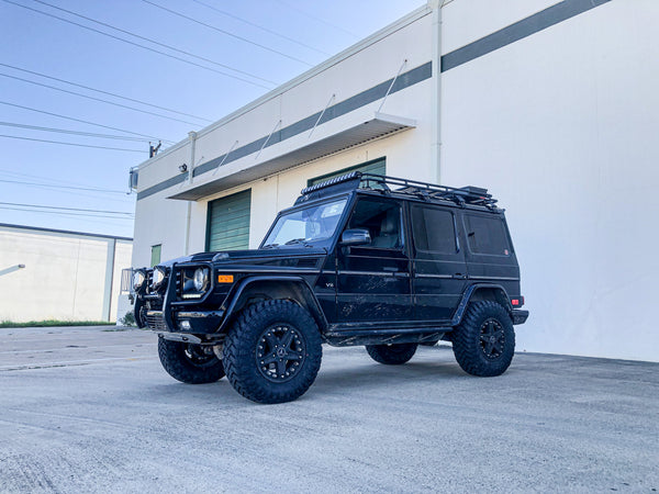 Load image into Gallery viewer, Mercedes G Wagon 4 inch 100mm lift springs G500 G55 G550 G63 AMG gelandewagen off road lift kit springs military Jack Wagon Overlanding
