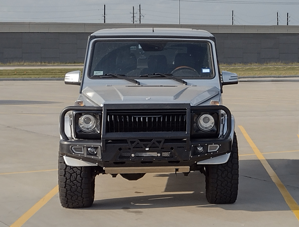 Load image into Gallery viewer, Mercedes G Wagon AFN 4x4 Front Steel Winch Bumper w463 463 G500 G55 G550 G63 AMG

