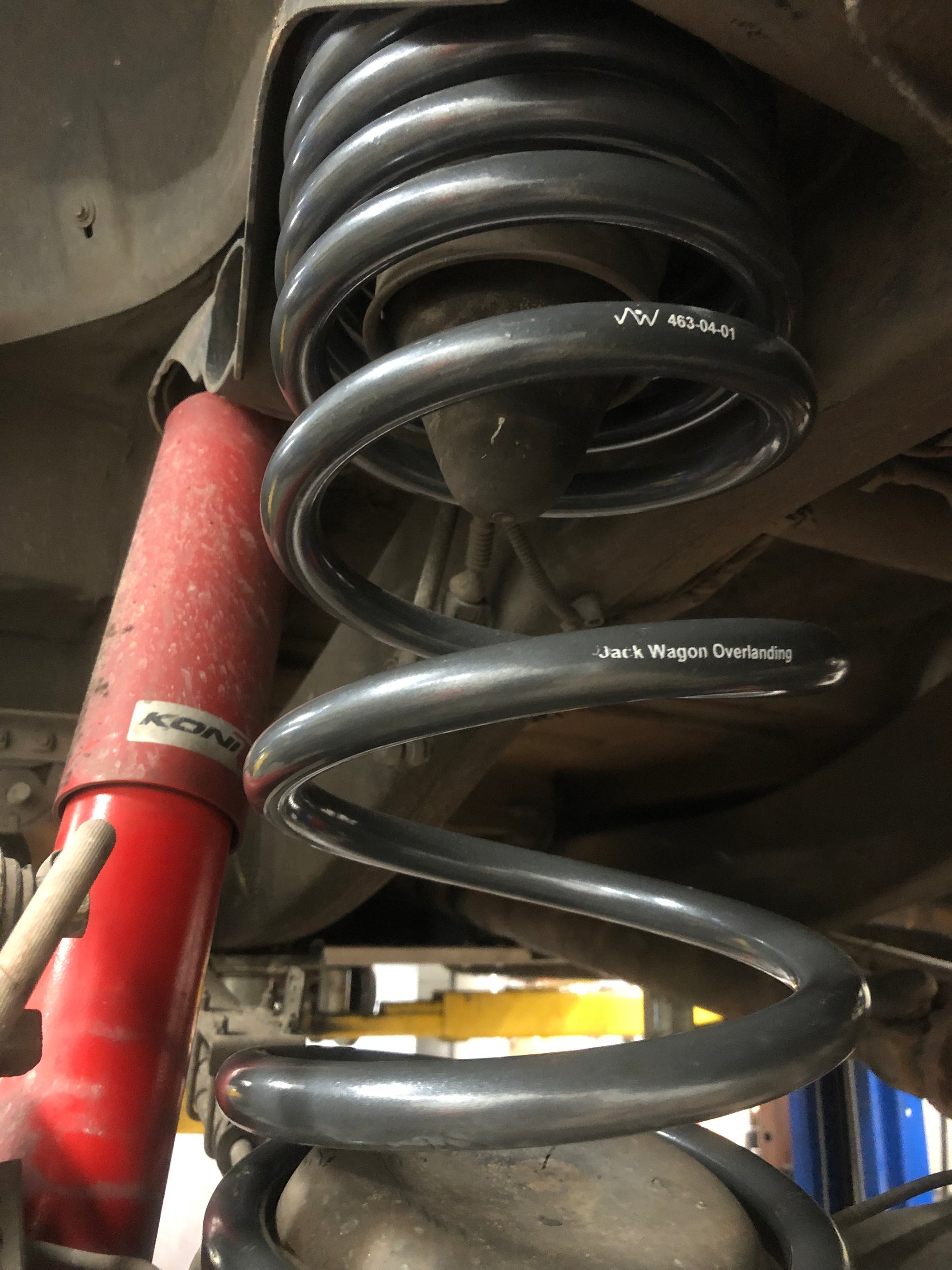 JWO 4 Inch (100mm) Coil Lift Springs for Mercedes G Wagon W463
