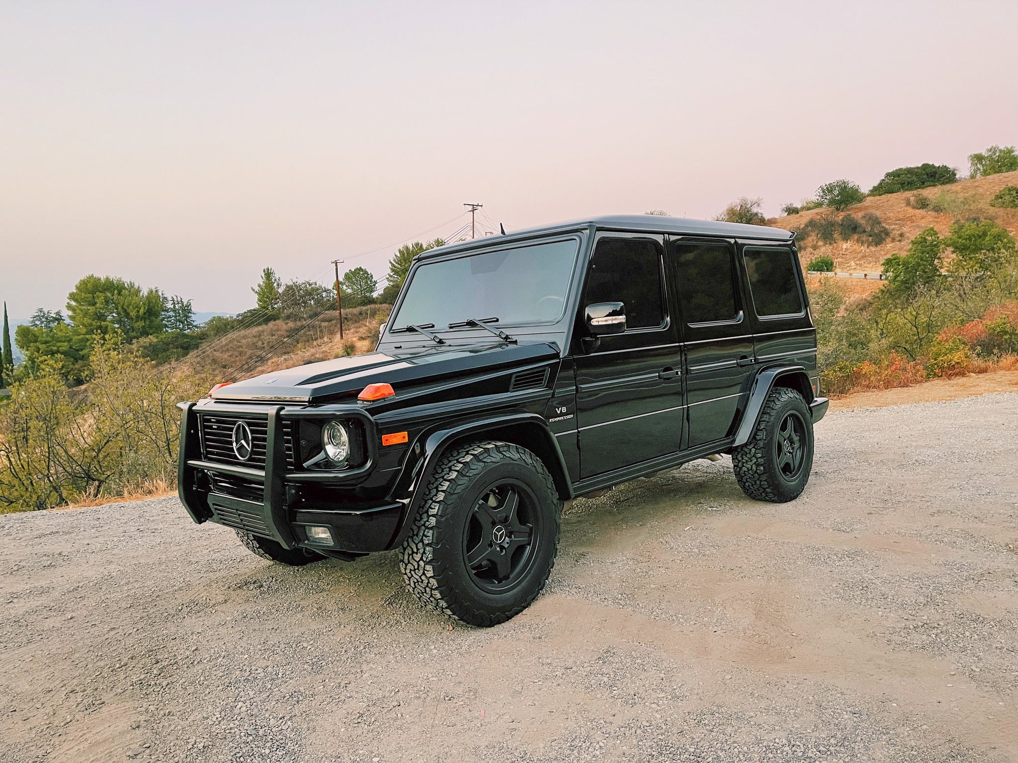 Smoked LED Turn Signal Lights For Mercedes G-Wagon W463 1990-2018 | IJDMTOY