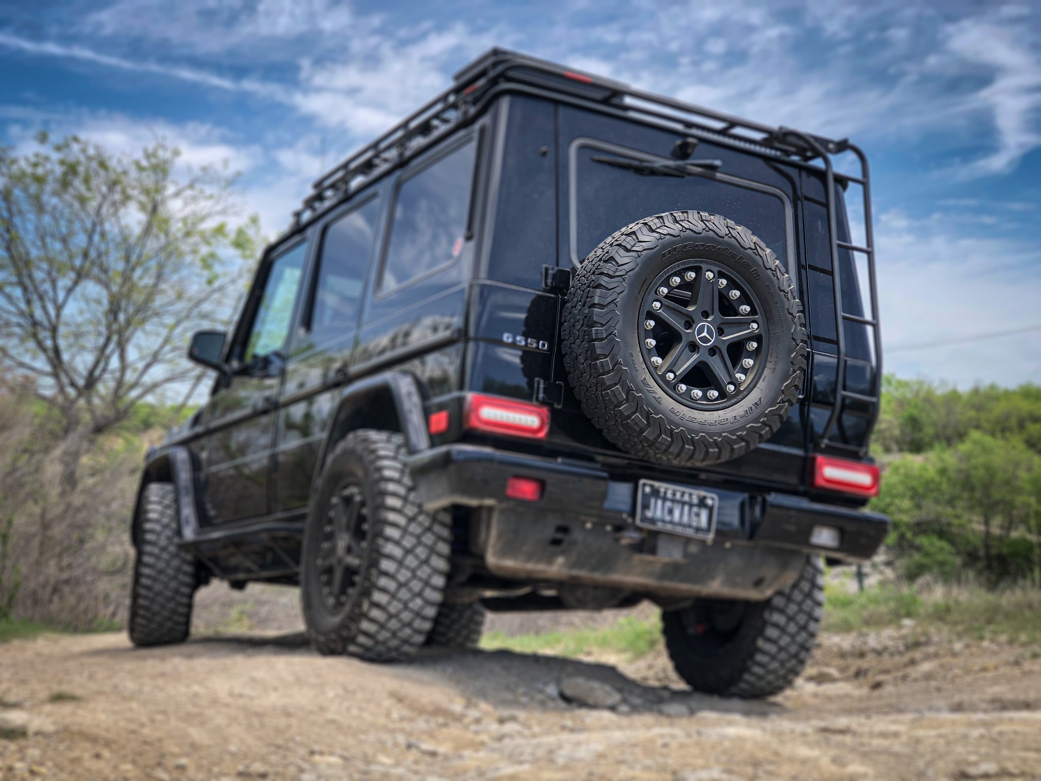 911 Motorsports Spare Tire Reverse Mount (for W460/461/463 models -2018)