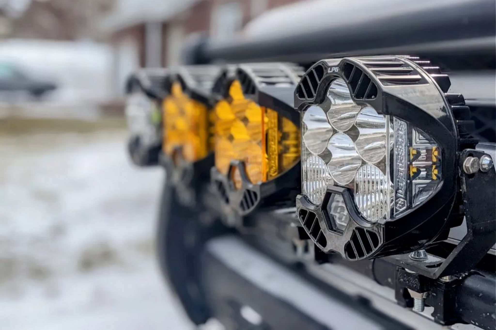 バハデザイン LP6 Pro LED ライト アンバー LP6 Pro LED Spot Amber | Baja Designs