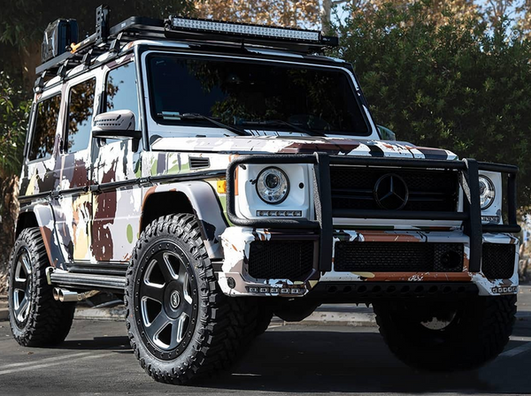 Load image into Gallery viewer, Mercedes G Wagon Black Wheels 5x130 8x165 off road 463 industries GC03
