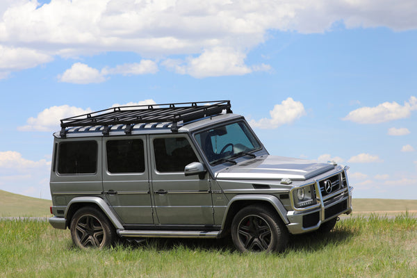 Load image into Gallery viewer, Front Runner Expedition Rail Kit 1475 mm wide full rack mercedes g wagon g63 amg off road
