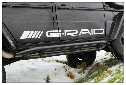 g wagon g wagen geladnewagen rock sliders side step side protection for mercedes g wagon w463 w461 g500 g550 g55 g63