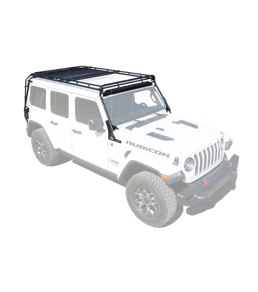 Load image into Gallery viewer, jeep jlu jl 4door gobi roof rack rush process quicker faster sooner no sky one touch
