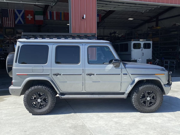 Load image into Gallery viewer, mercedes g wagon w463a lift kit 2 inch 50mm lift coil springs letech kw g550 g63 adaptive adjustable suspension 2019 2020 2021 2022
