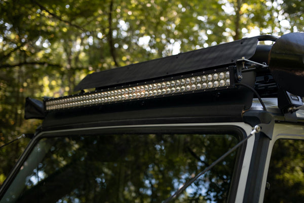 Load image into Gallery viewer, g wagon wind deflector wind fairing front runner wind noise roof rack
