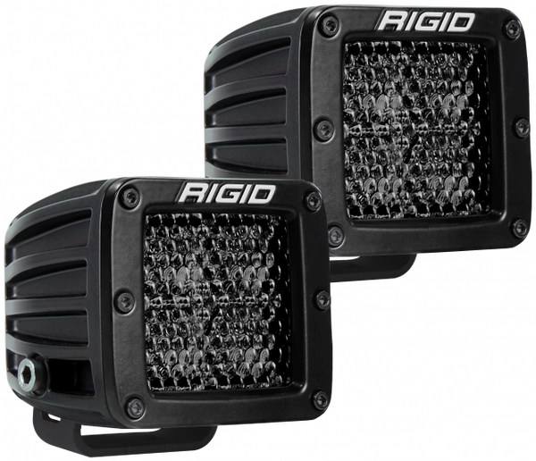 Load image into Gallery viewer, rigid industries d series pro midnight edition led pod light bar flood diffused surface mount flush mount
