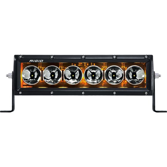 rigid industries radiance+ series orange back lit 10 inch light bar