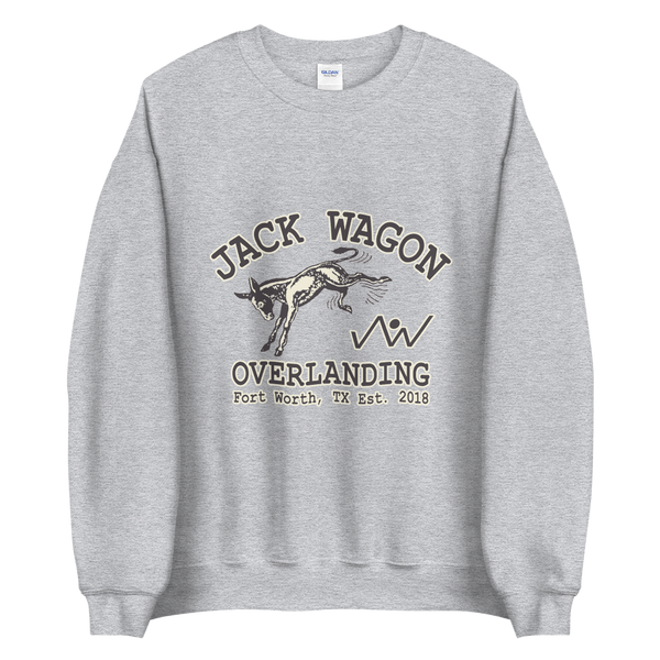 Load image into Gallery viewer, jack wagon overlanding buckin donkey sweatshirt merch g wagon parts g wagen accessories
