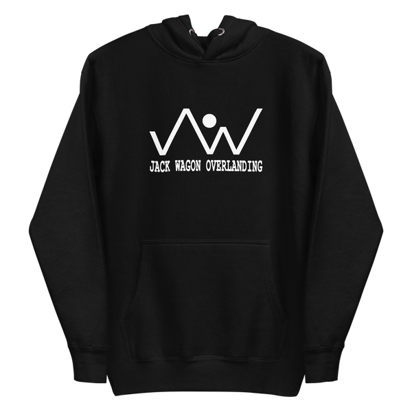 Load image into Gallery viewer, JWO &quot;Mountain Logo&quot; Unisex Hoodie (White Lettering)

